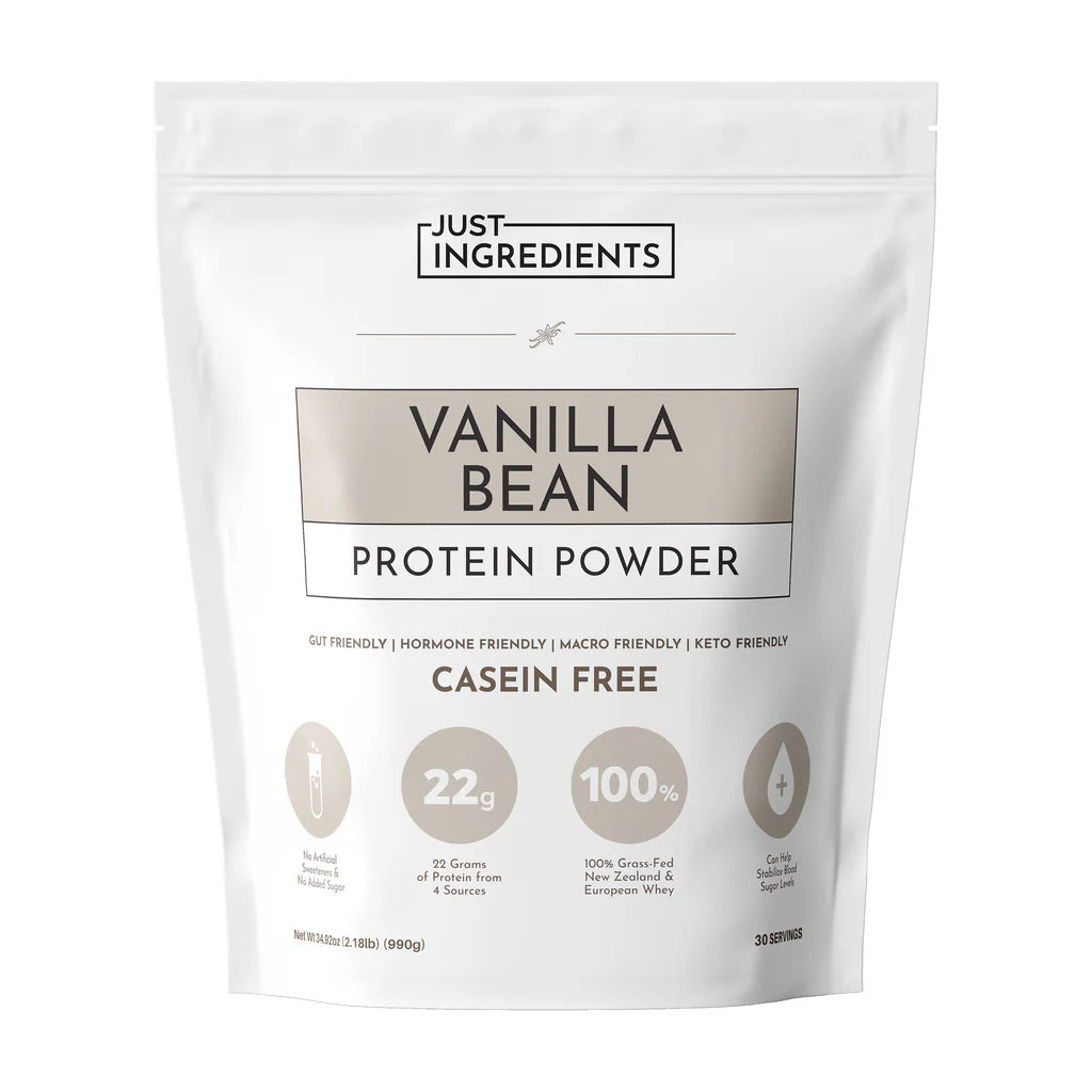 Just Ingredients: Vanilla Bean Protein Powder