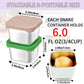Stainless Steel Snack Container - 6 Pack