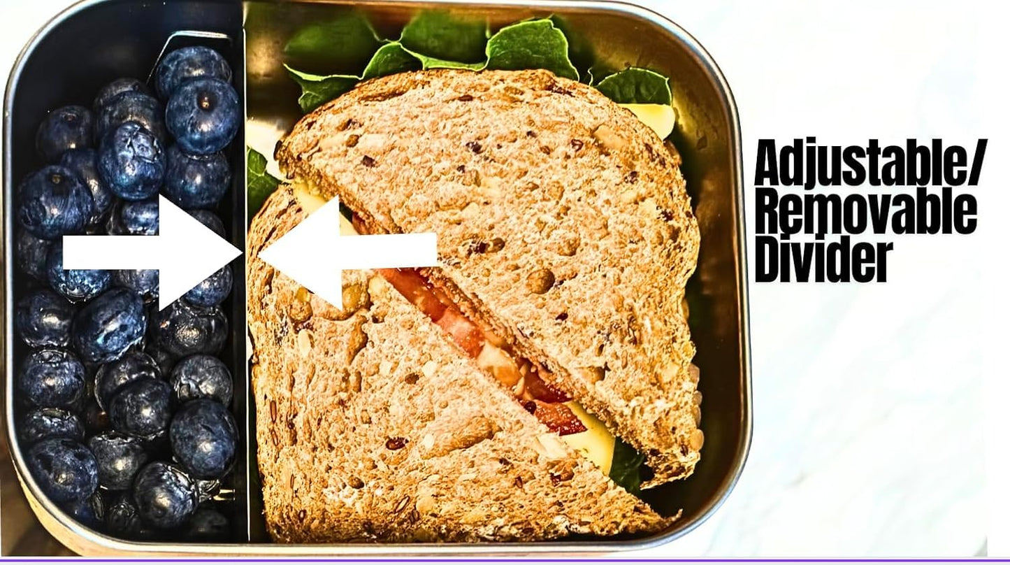 Leak Proof Stainless Steel Lunch Containers