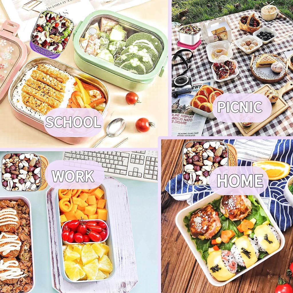 Stainless Steel Snack Container - 6 Pack