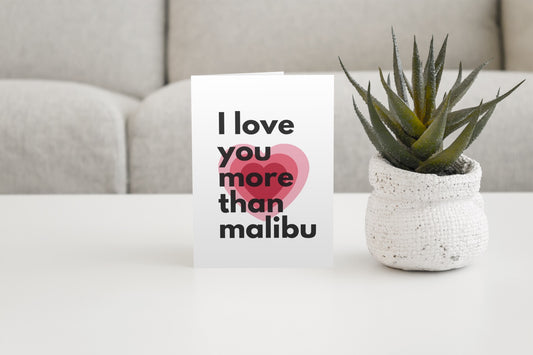 Greeting Card - Malibu