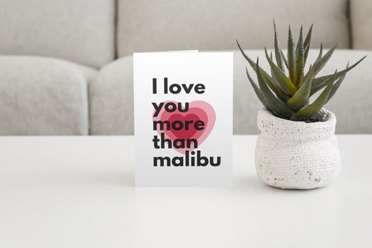 Greeting Card - Malibu (Set of 25)